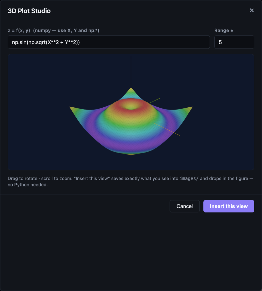 3D Plot Studio